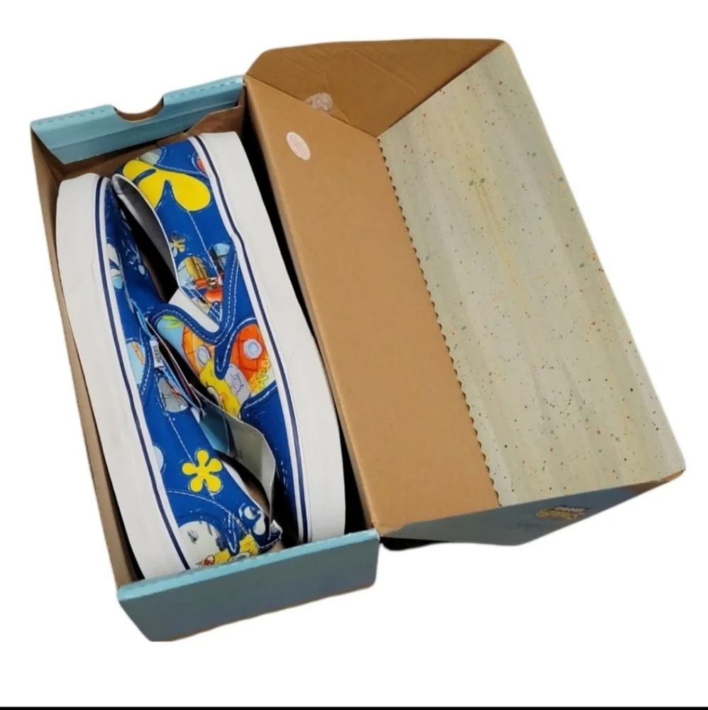 Vans x‎ SpongeBob SquarePants Slip On Alohabob Limited Edition 8.5/10